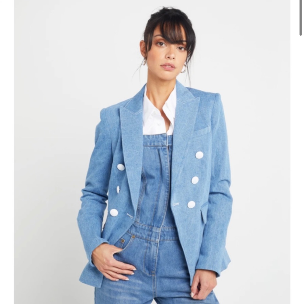 Kourt denim blazer